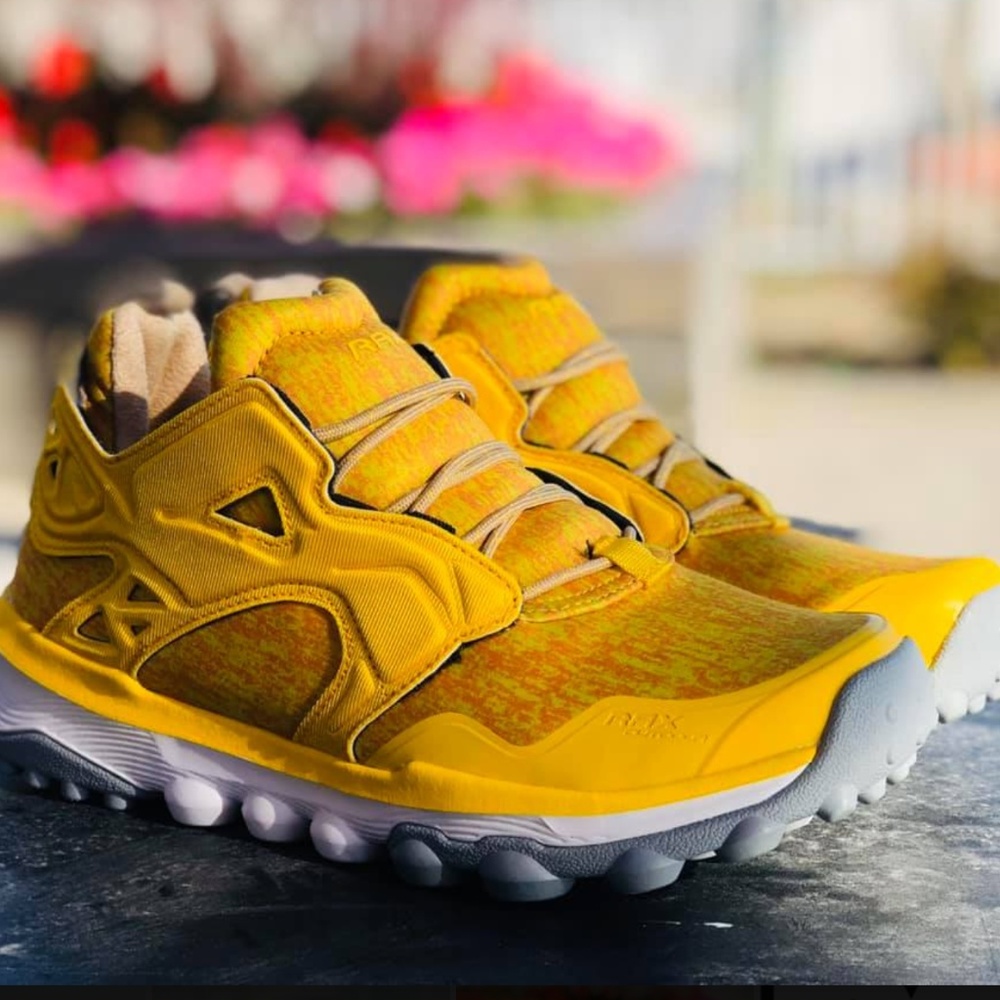 Golden Yellow Trail Sneaker